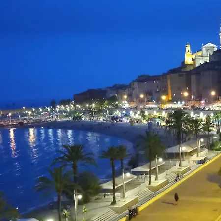 Superbe 2p Au 5eme Etage Avec Terrasse Face A La Et Parking Prive - Menton, Garavan - Fr-1-196-293 Apartment Menton